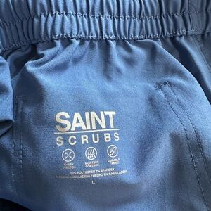 SAINT Scrubs Medical Scrub Pants in light Blue